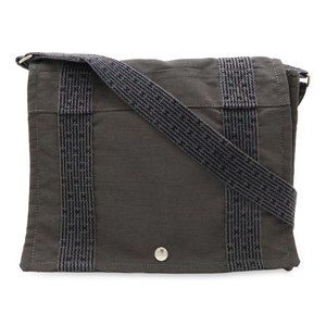 Hermès Herline Grey Canvas shoulder